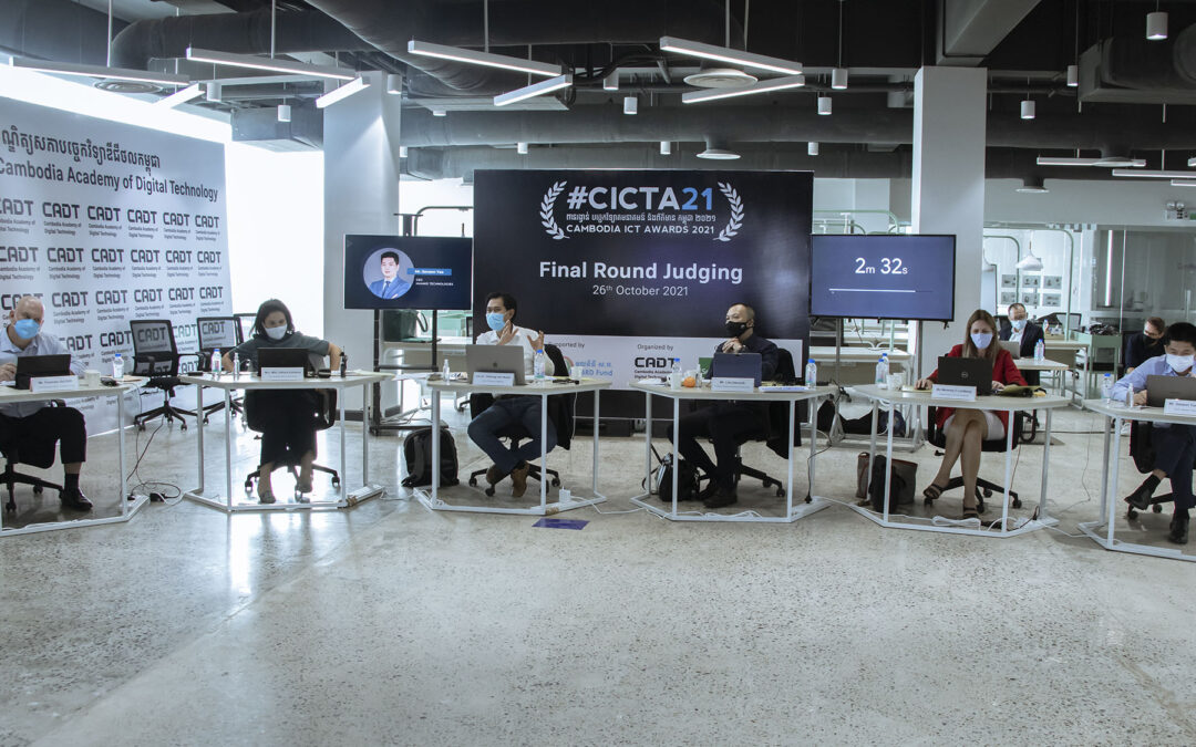 Final Round Judging for Cambodia ICT Award 2021