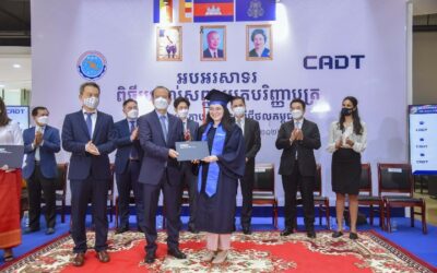 CADT GRADUATION CEREMONY FOR TWO GENERATIONS