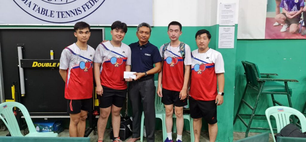 CAMBODIA TABLE TENNIS COMPETITION 2022 FOUND THE WINNER FROM CADT